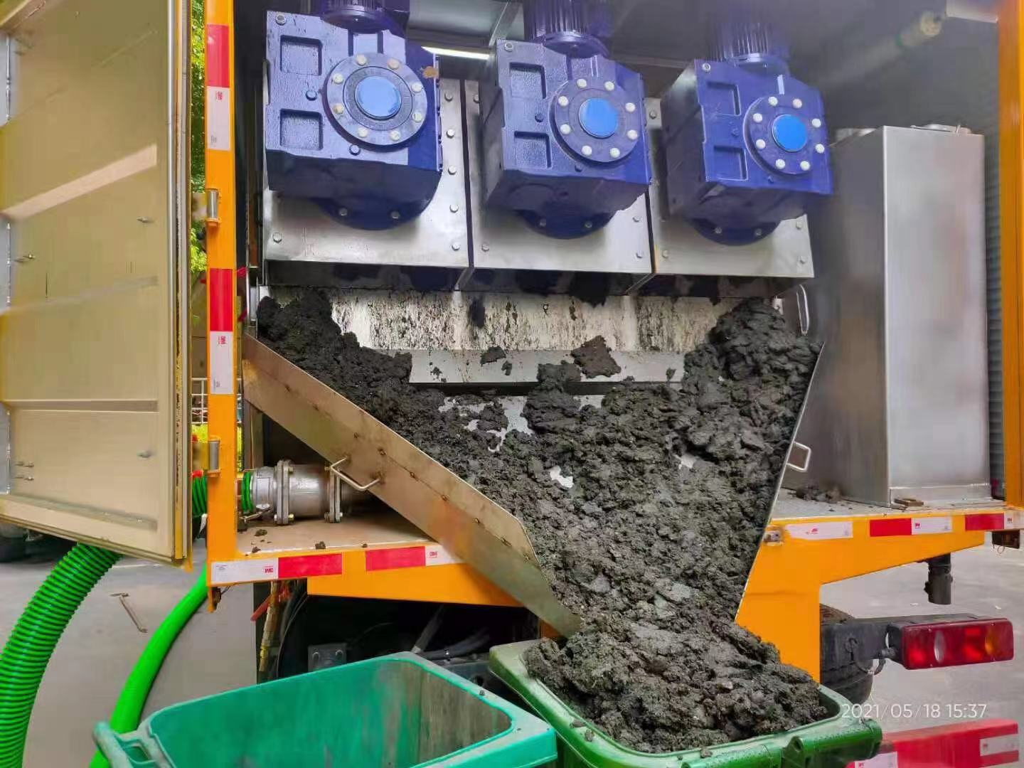 博湖化粪池清掏城市维护站-泥浆净化干湿分离处理